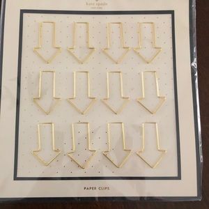 Kate Spade Arrow Paperclips